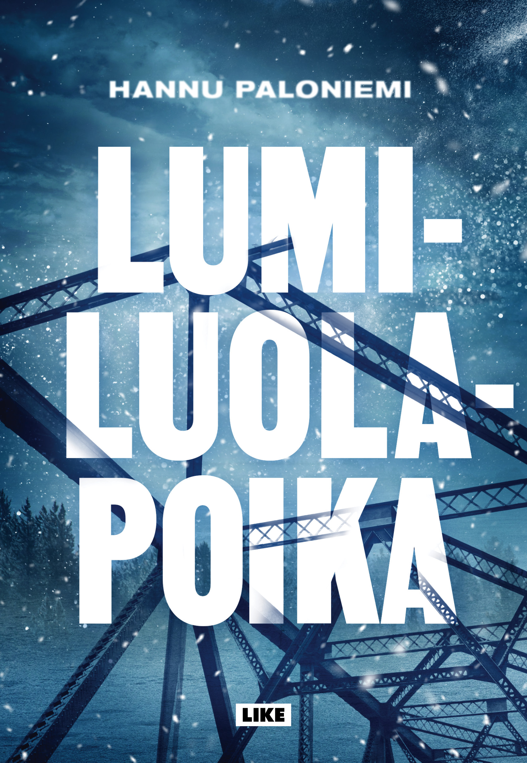 Lumiluolapoika-kirjan kansi